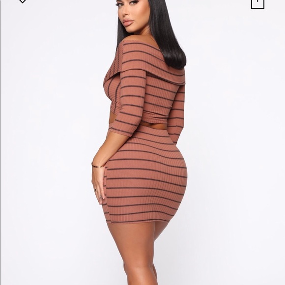 Fashion nova crossing paths sweater set - Mauve - Picture 4 of 5